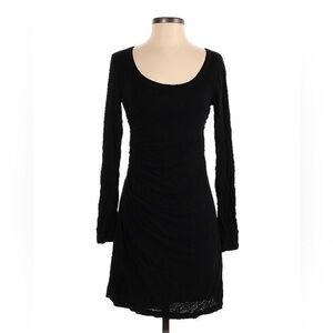 A.L.C. Black Long Sleeve Ruched Side Dress Little Black Dress Sz.S NWT!